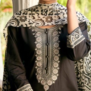 Viscose Rayon Black Suit