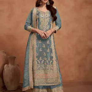 Embroidered Suit Set